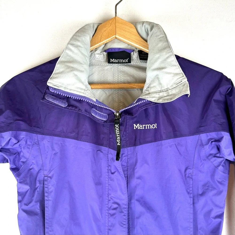 Marmot Rain Jacket Colorblock Lightweight Kids M